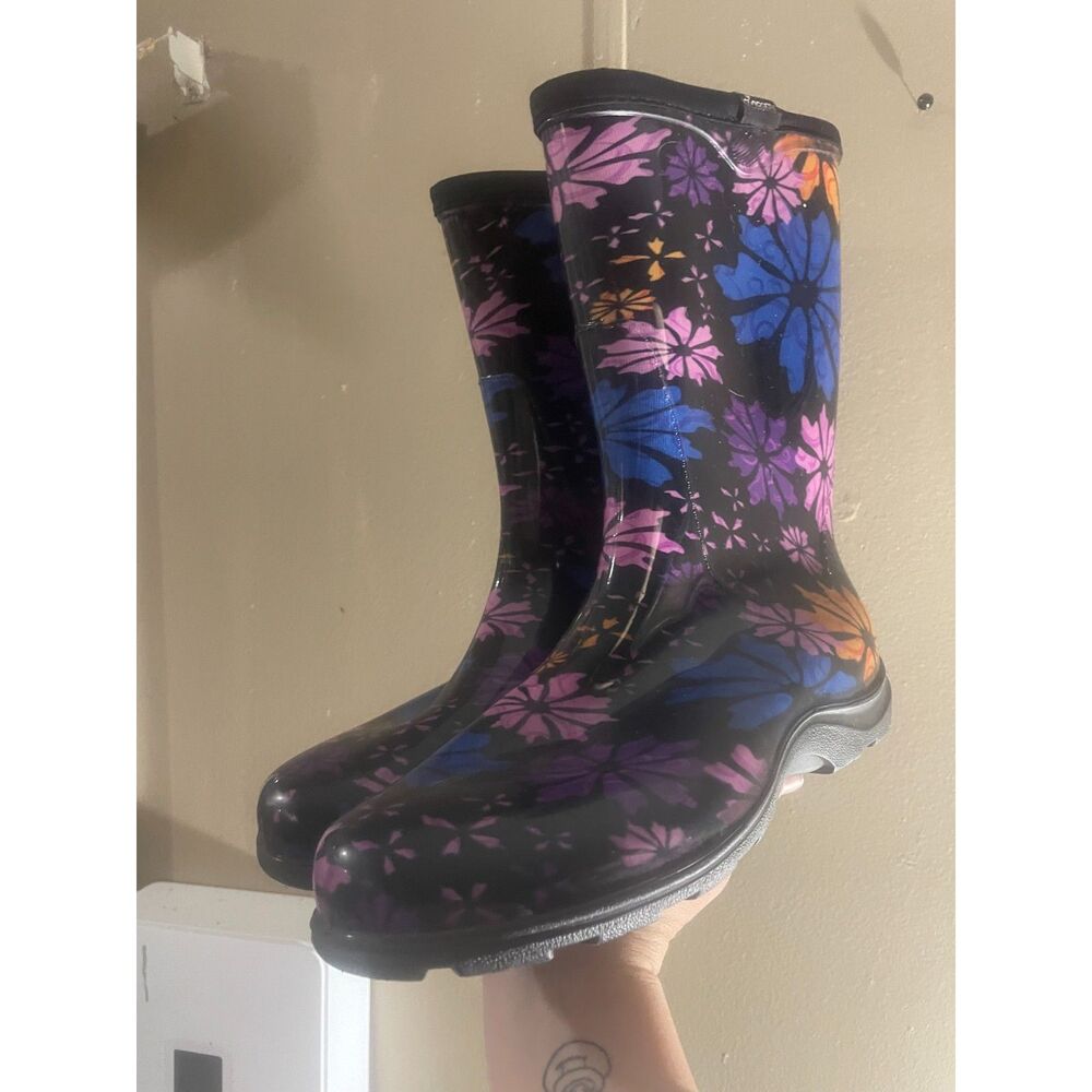 slogger boots women's size 10